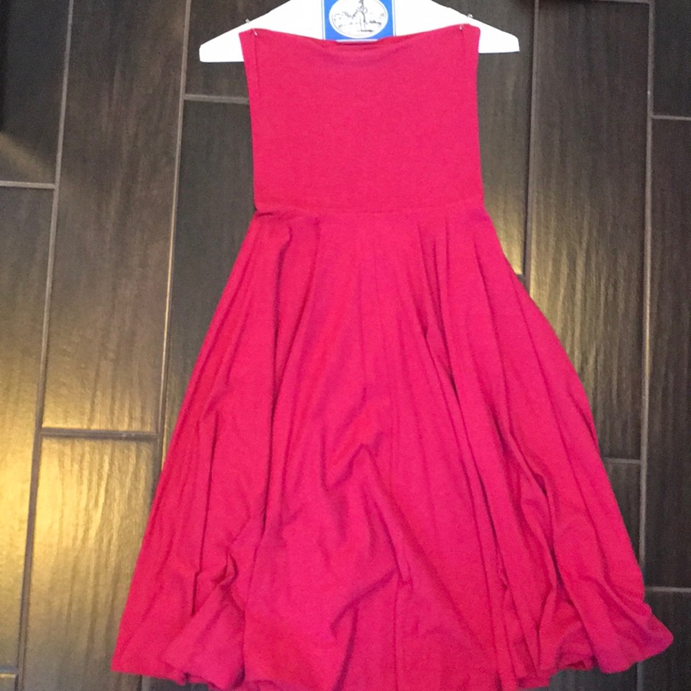 J. Crew XS Raspberry Tube Dress